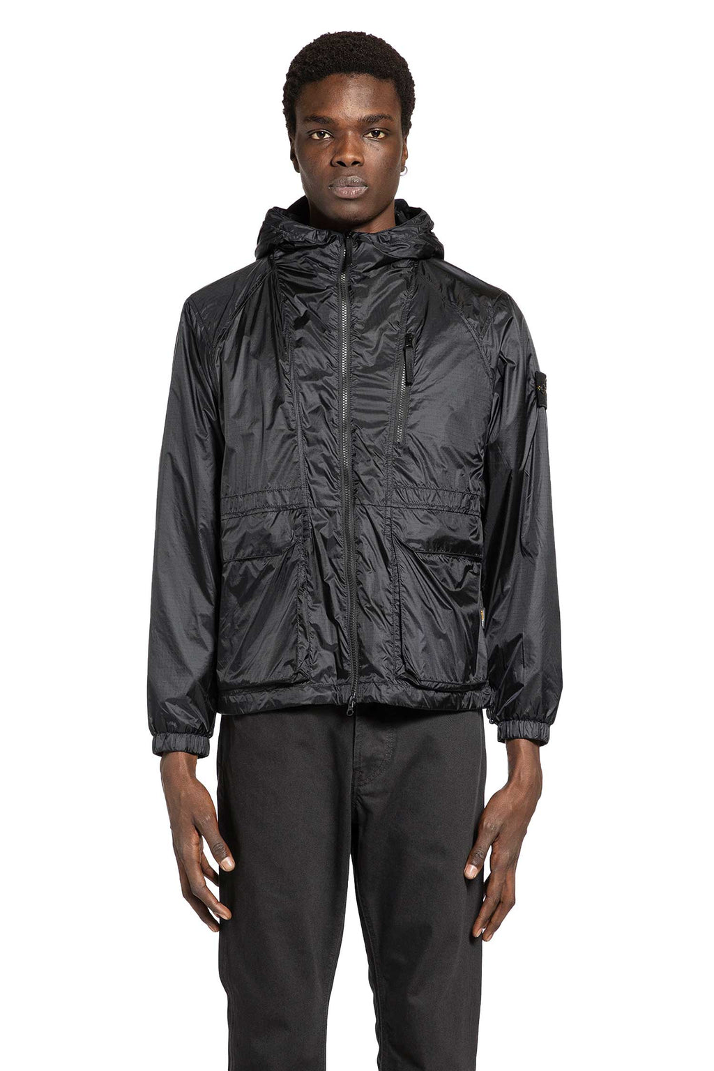 4100057 Light Ripstop Windbreaker Stone island – Гарантія оригінальності – вид ззаду