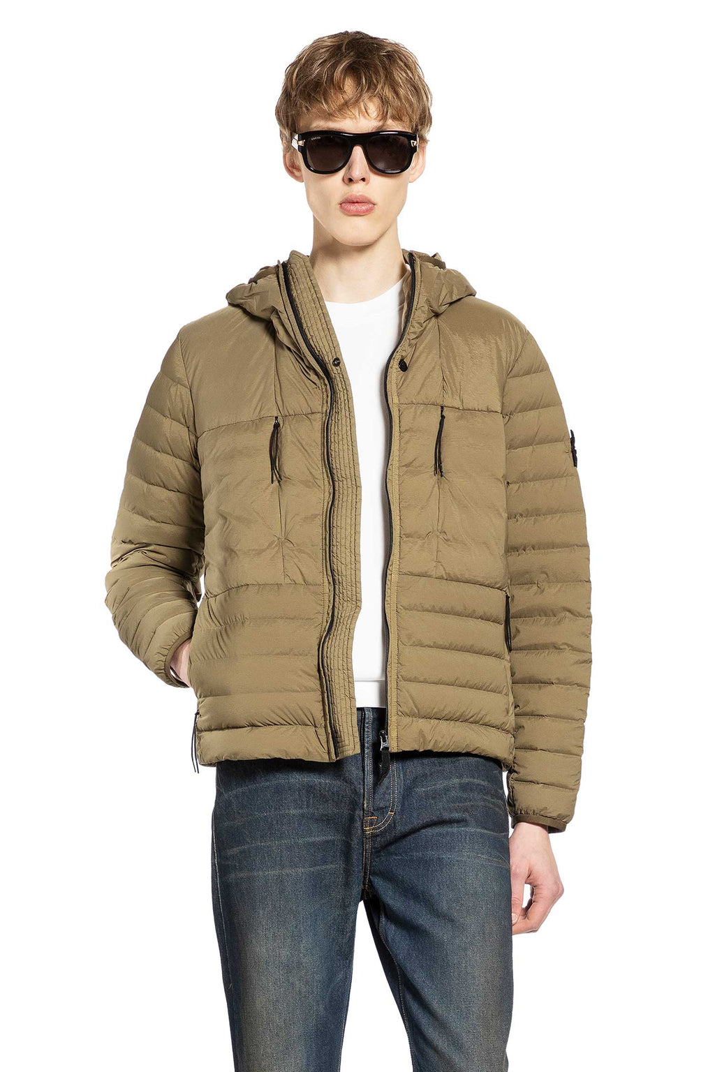 4100107 David-Tc Jacket Stone island оригінал – Купити в Україні – боковий вид