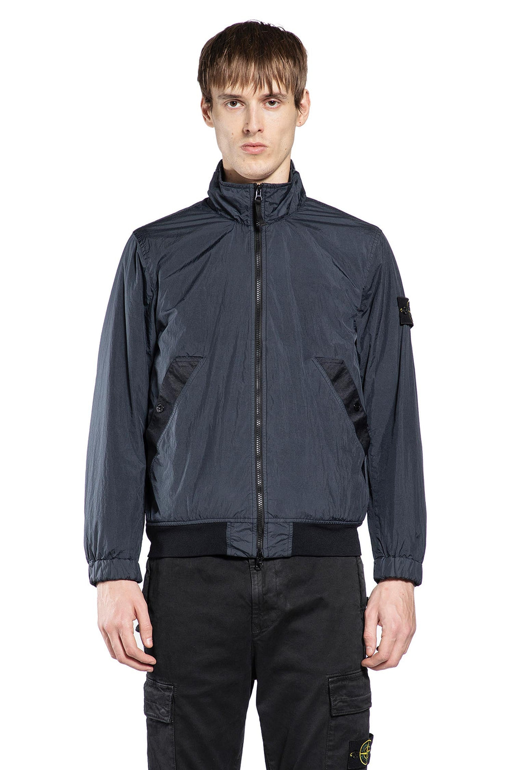 Оригінальна 4100111 Crinkle Reps Nylon Jacket Stone island – вид ззаду