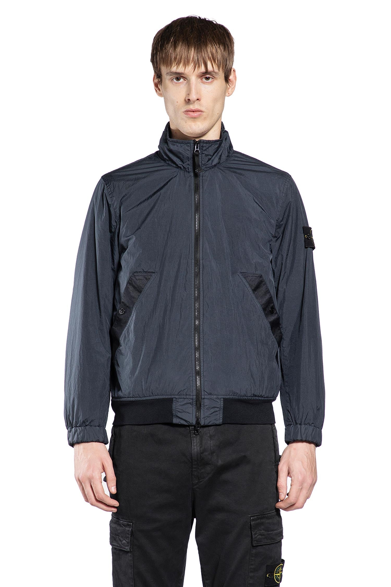 Оригінальна 4100111 Crinkle Reps Nylon Jacket Stone island – вид ззаду