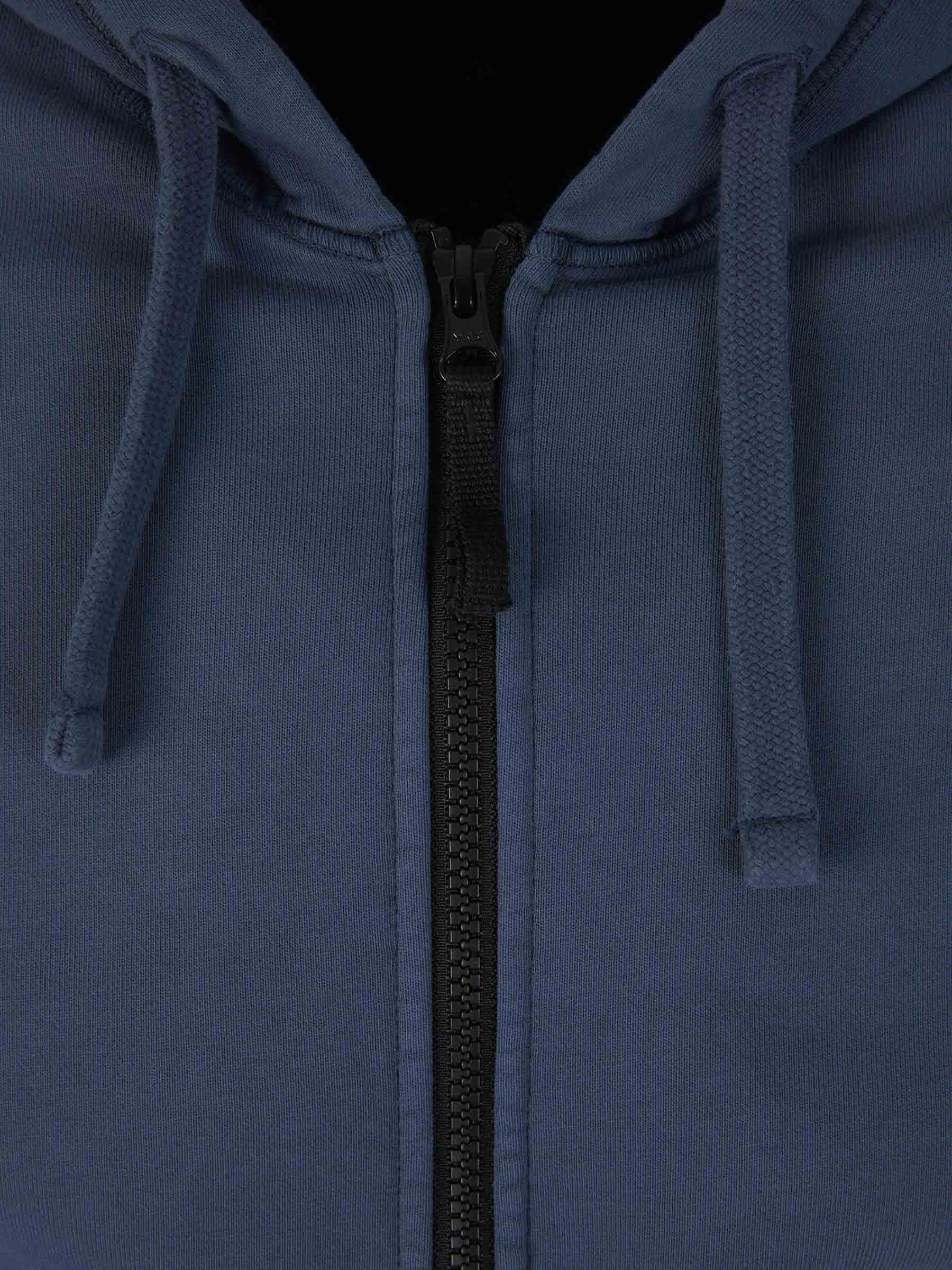 Cotton Zip Sweatshirt Stone island – Гарантія оригінальності – детальний вид