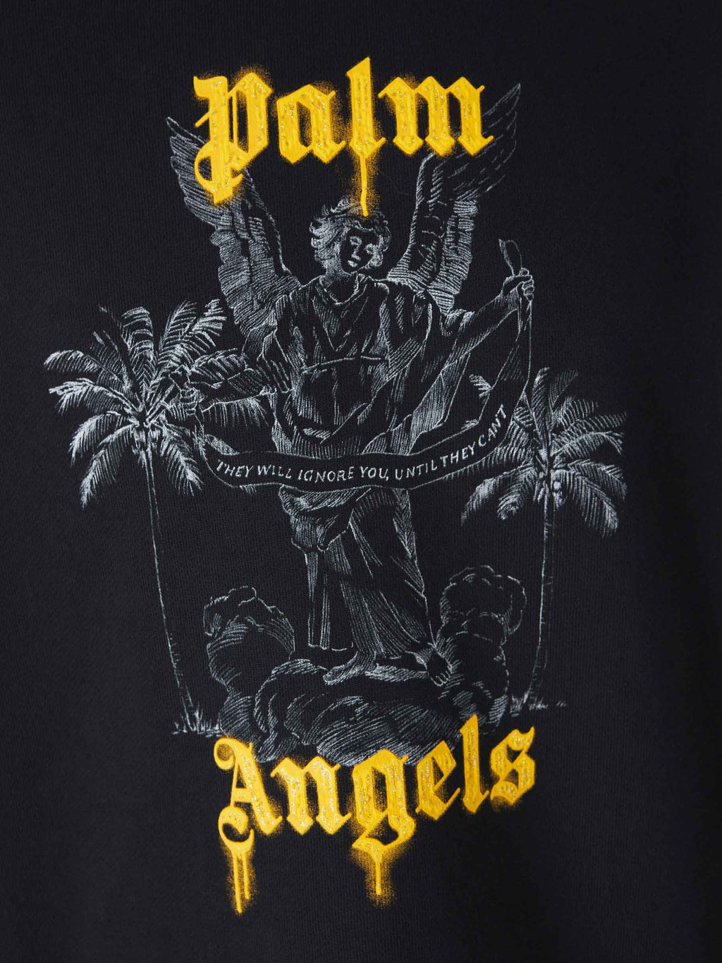 Pencil Logo Motif Sweatshirt Palm angels – Гарантія оригінальності – збільшений вид