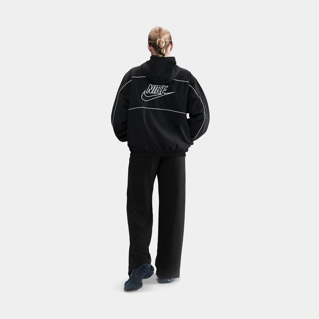 Nsw Club Fleece MID Rise Wide Leg Womens Sweatpants Nike оригінал – Купити в Україні – вид ззаду