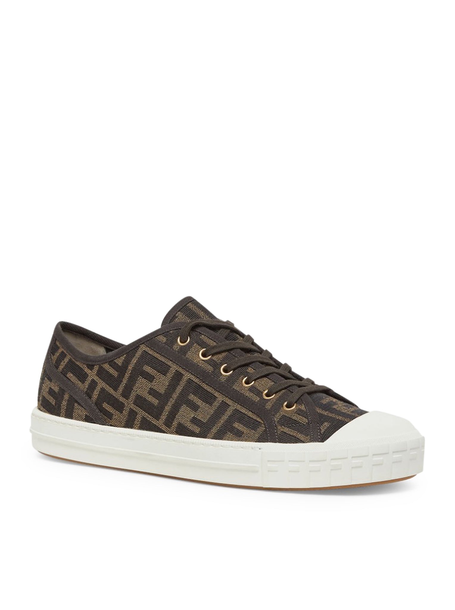 Оригінальна Domino Low Top Sneaker In Ff Fabric Fendi – детальний вид