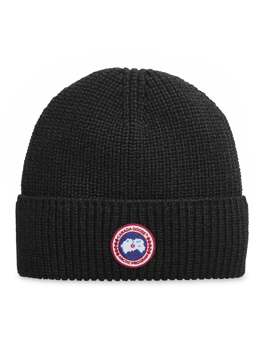 Toque With Ribbed Edge And Classic Disc Canada goose оригінал – Купити в Україні – боковий вид