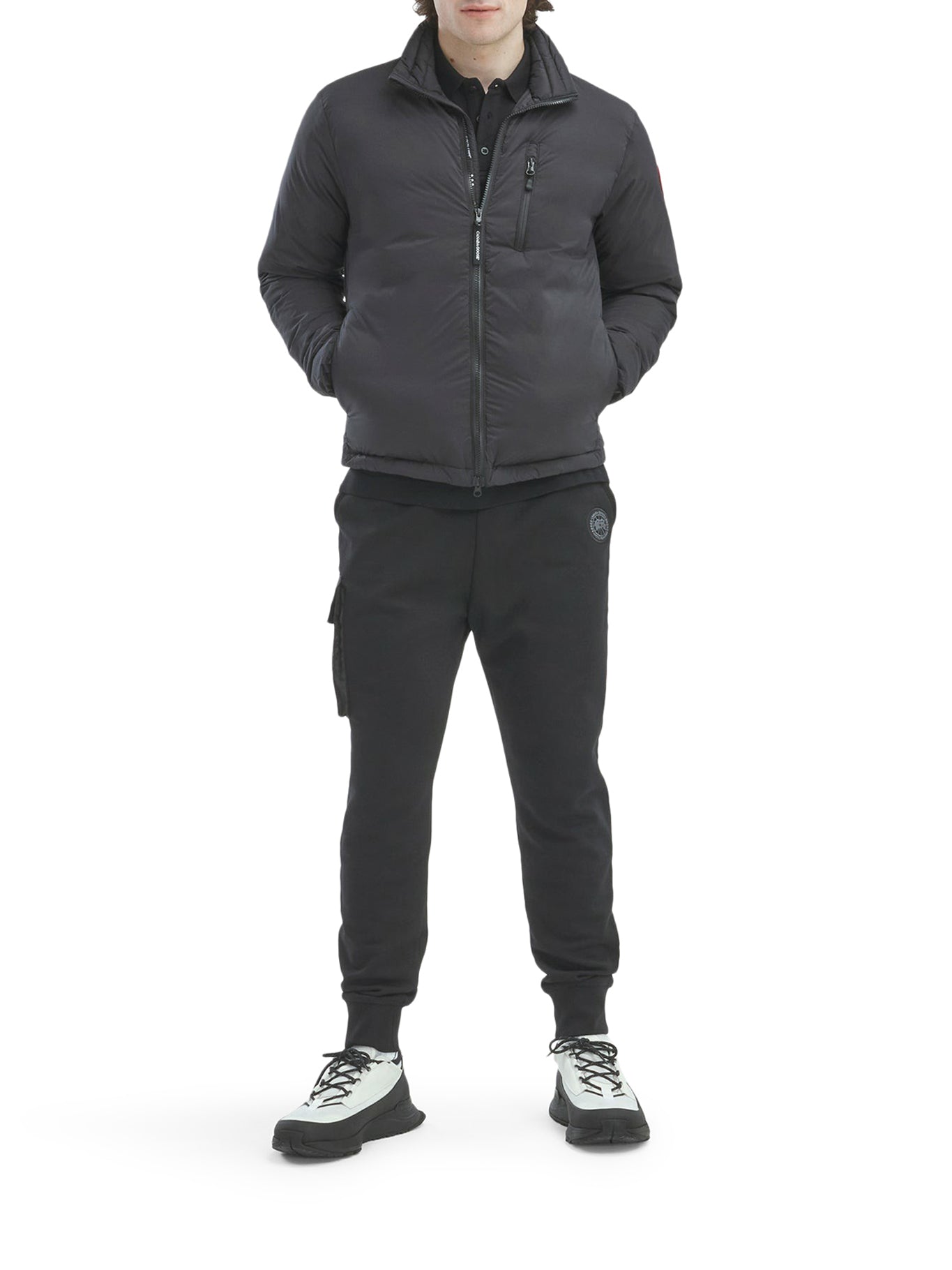 Men`s Lodge Down Jacket Matte Finish Canada goose – Гарантія оригінальності – вид ззаду