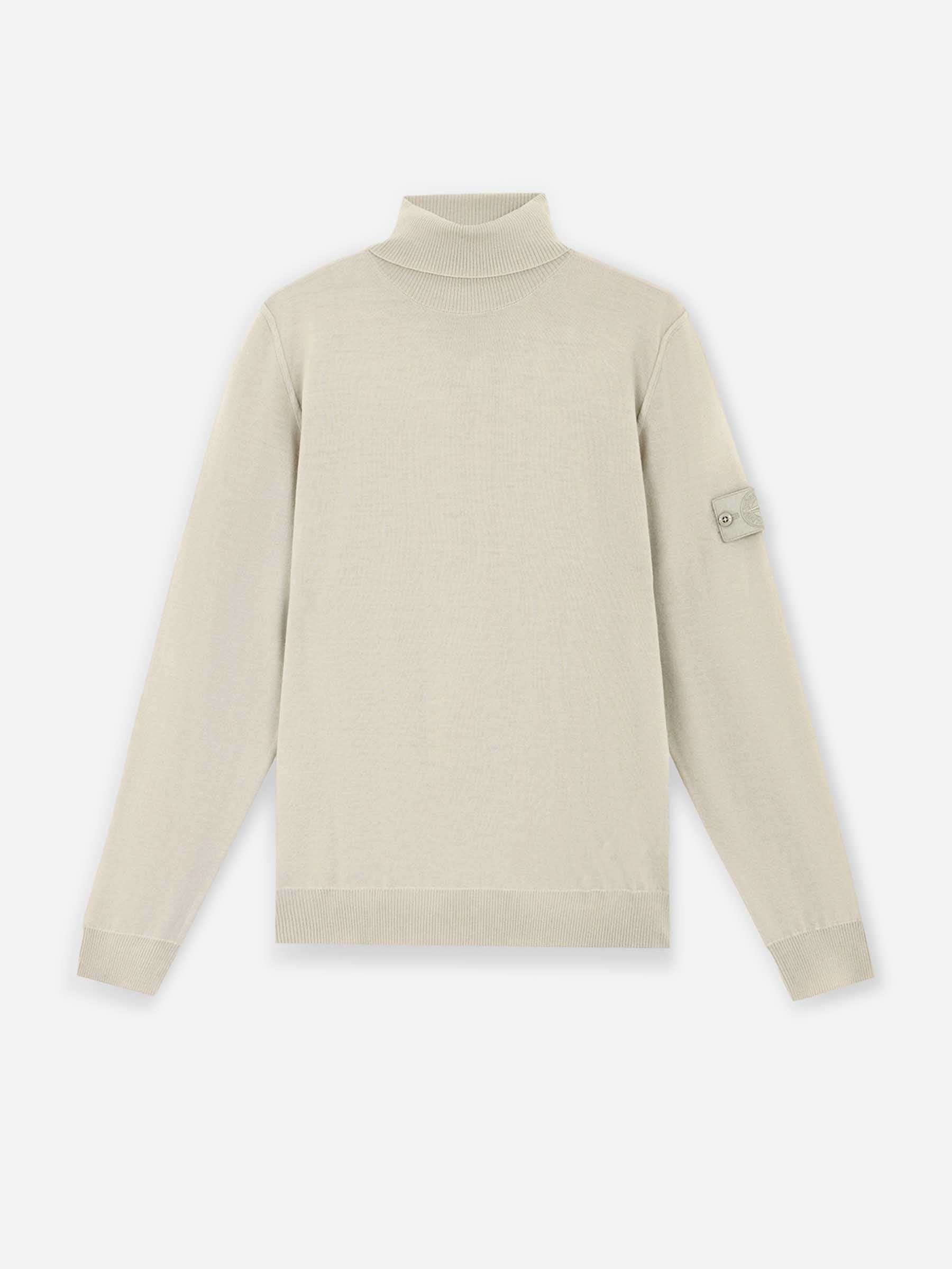 Оригінальна Ribbed Wool Jersey Stone island – боковий вид