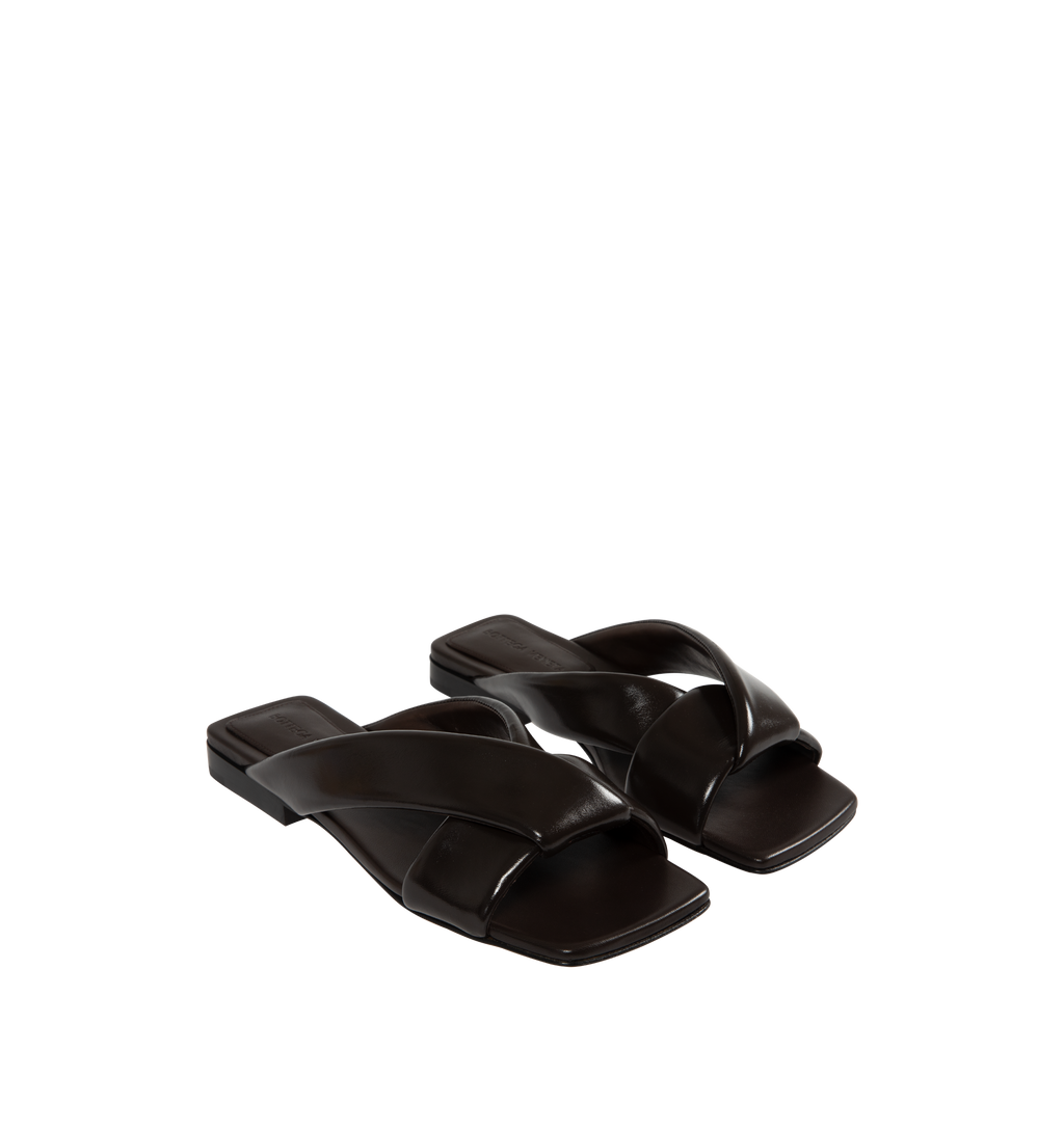 Оригінальна Riva Flat Sandal Bottega veneta – вид ззаду