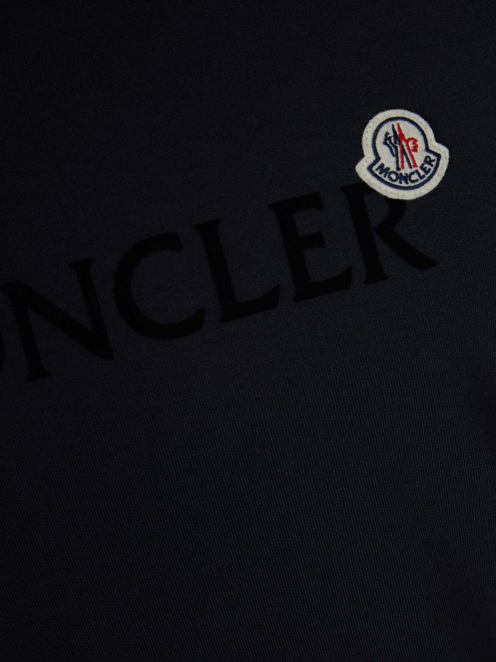 Cotton Logo Sweatshirt Moncler – Гарантія оригінальності – збільшений вид