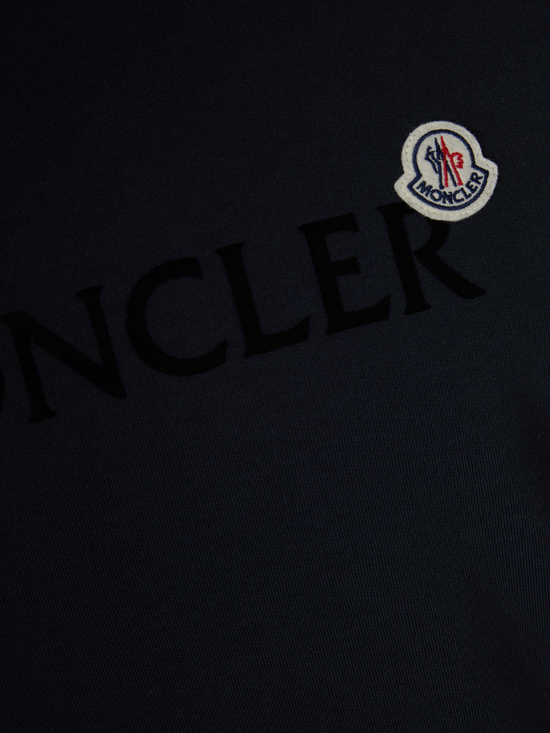 Cotton Logo Sweatshirt Moncler – Гарантія оригінальності – збільшений вид