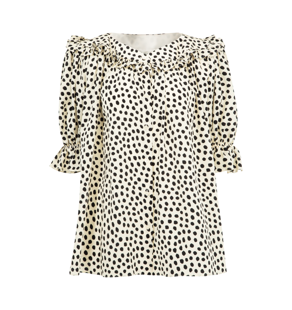 Puff Sleeve Blouse Chloe – Гарантія оригінальності – боковий вид