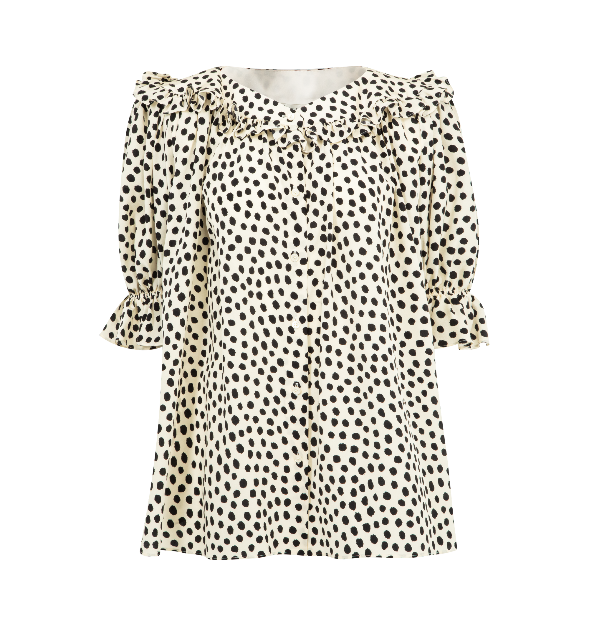 Puff Sleeve Blouse Chloe – Гарантія оригінальності – боковий вид