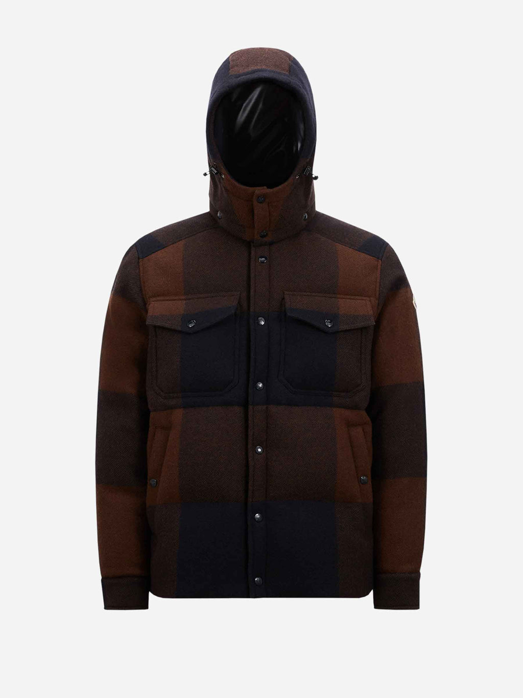 Wool Quilted Jacket Moncler оригінал – Купити в Україні – боковий вид