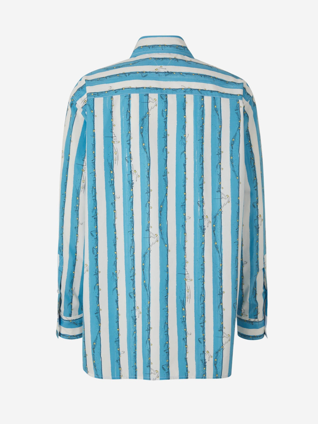 Swimmers Motif Shirt Bottega veneta – Гарантія оригінальності – вид ззаду