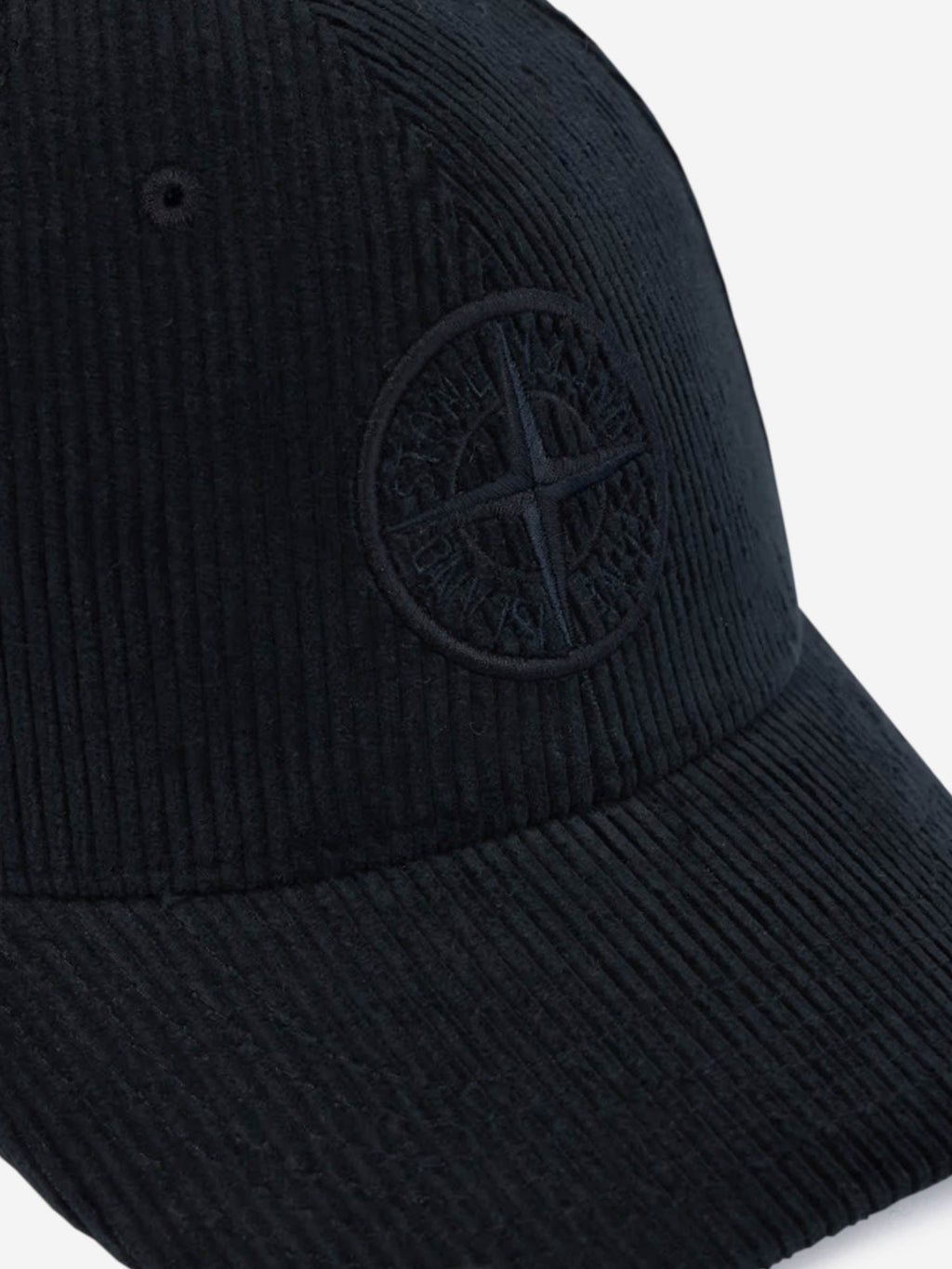 Corduroy Baseball Cap Stone island – Гарантія оригінальності – детальний вид