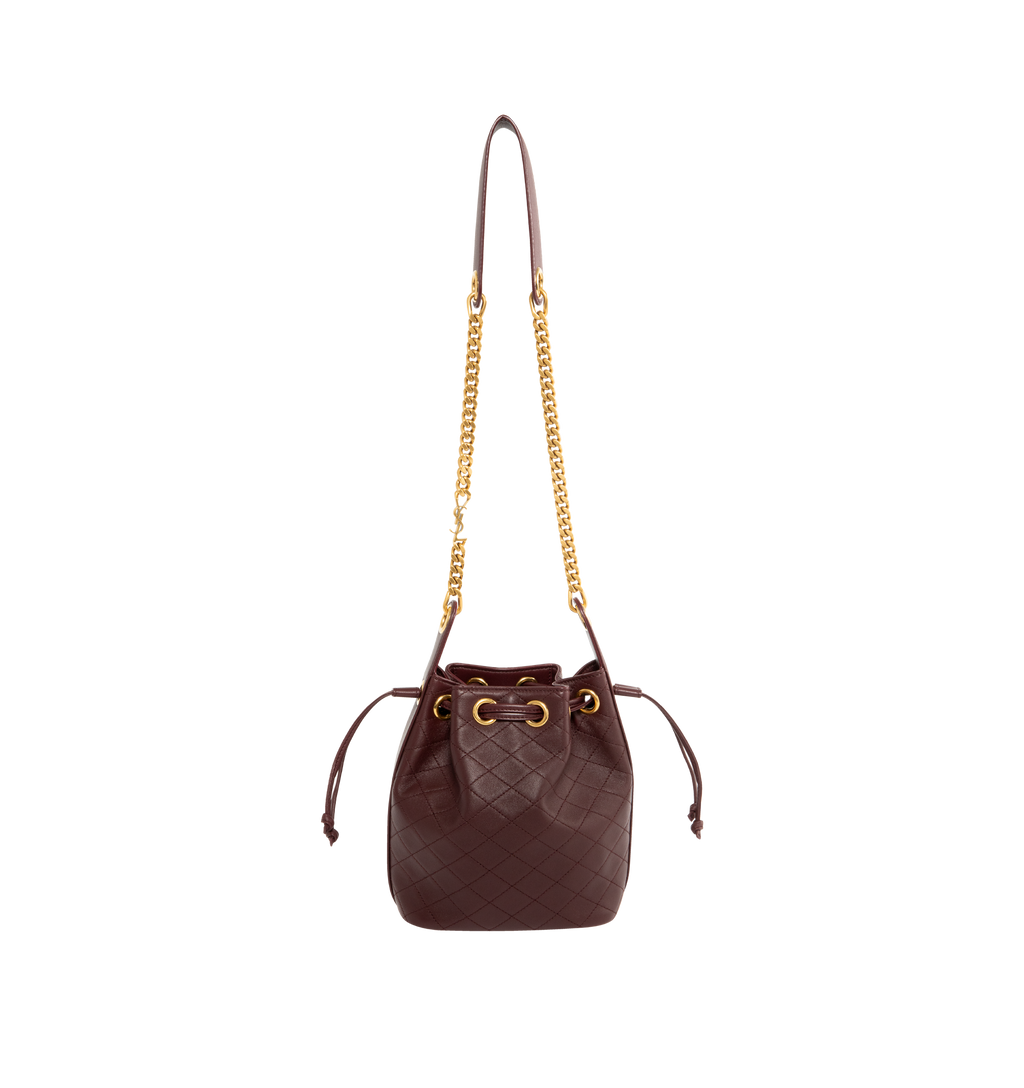 Chain Bucket Bag Saint laurent – Гарантія оригінальності – боковий вид