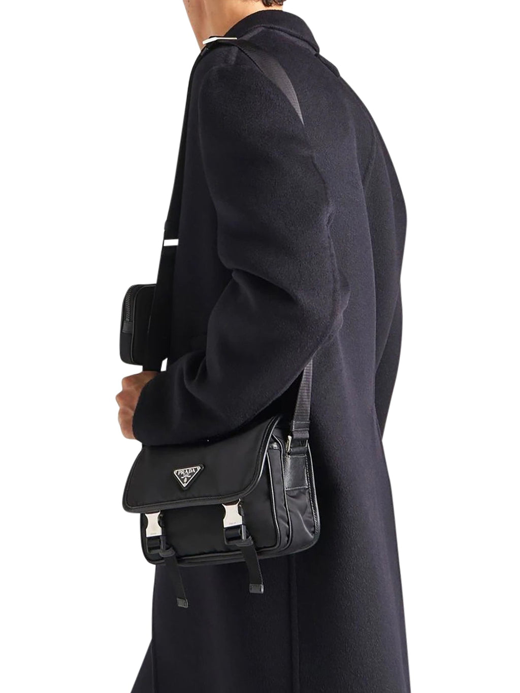 Re-Nylon And Saffiano Shoulder Bag Prada – Гарантія оригінальності – детальний вид