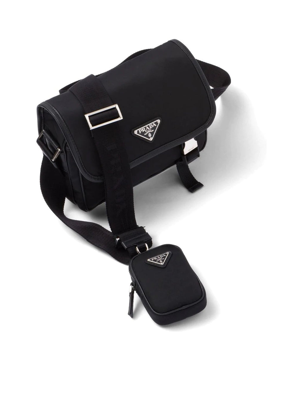 Re-Nylon And Saffiano Shoulder Bag Prada – Гарантія оригінальності – збільшений вид