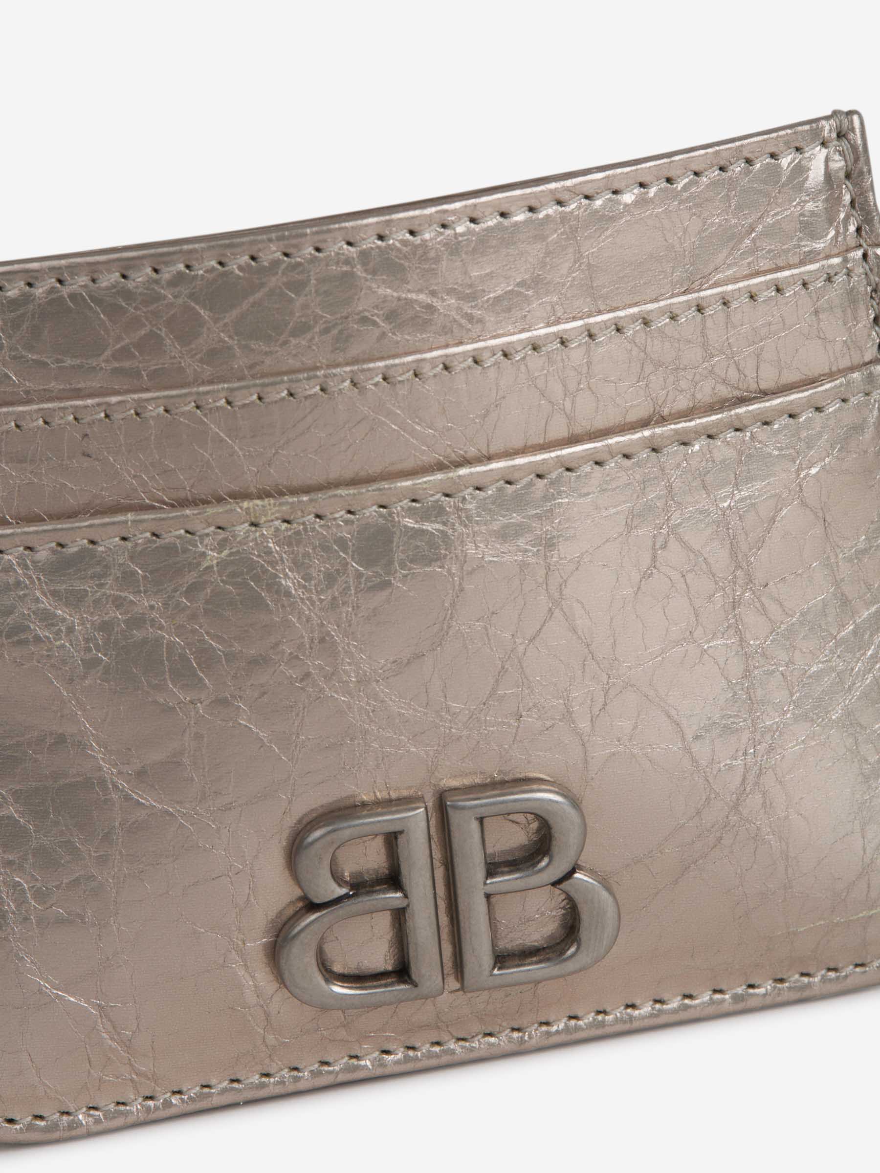 Leather Logo Card Holder Balenciaga оригінал – Купити в Україні – збільшений вид