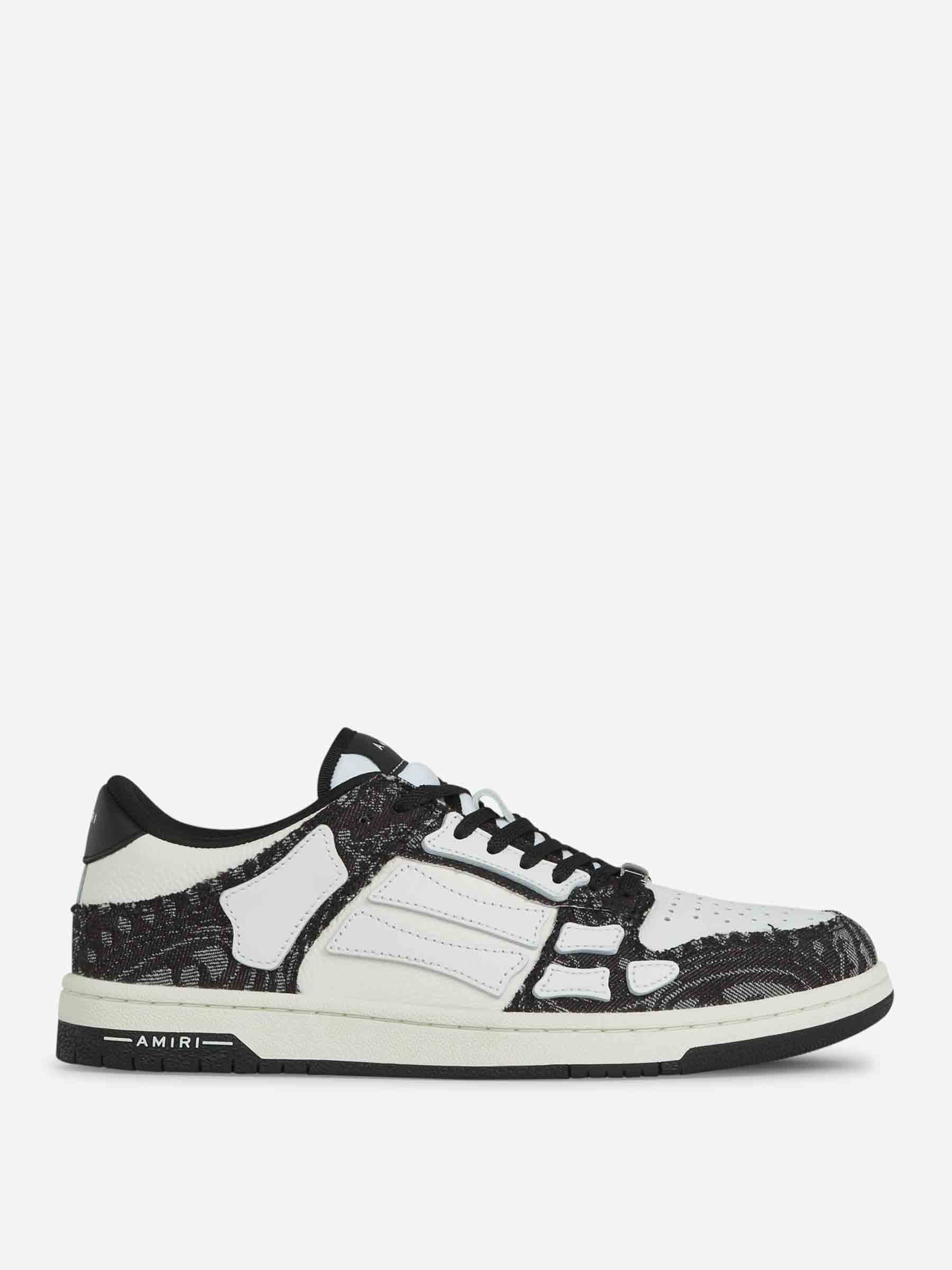 Оригінальна Denim Skeleton Sneakers Amiri – боковий вид