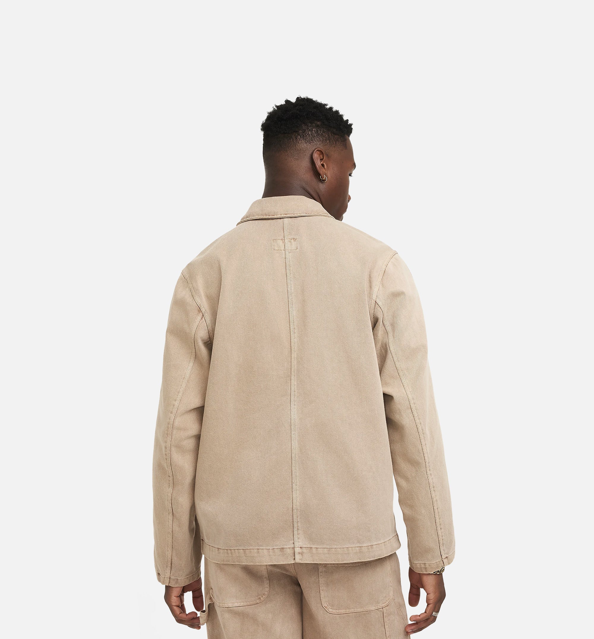 Оригінальна Nsw Life Button Up Mens Jacket Nike – вид ззаду