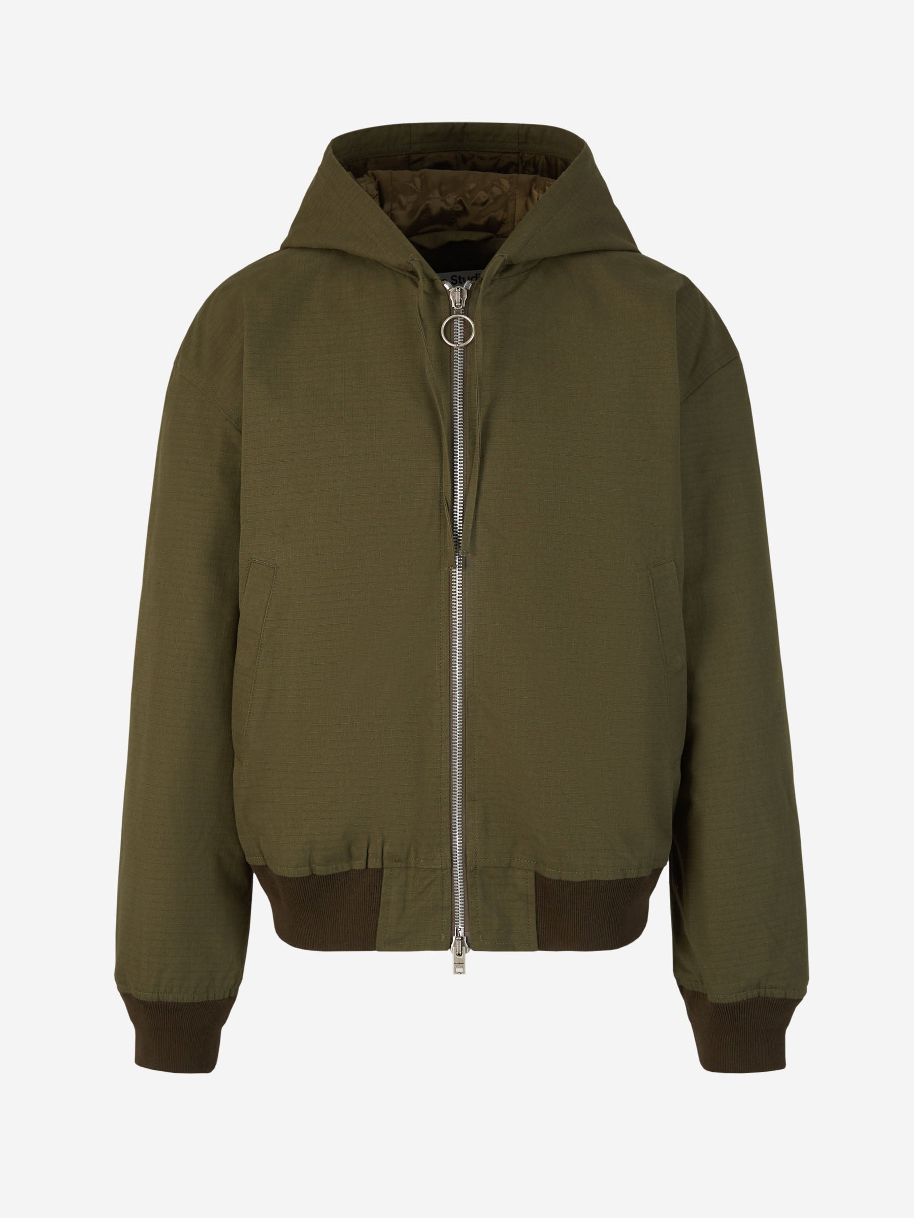 Оригінальна Hood Bomber Jacket Acne studios – боковий вид