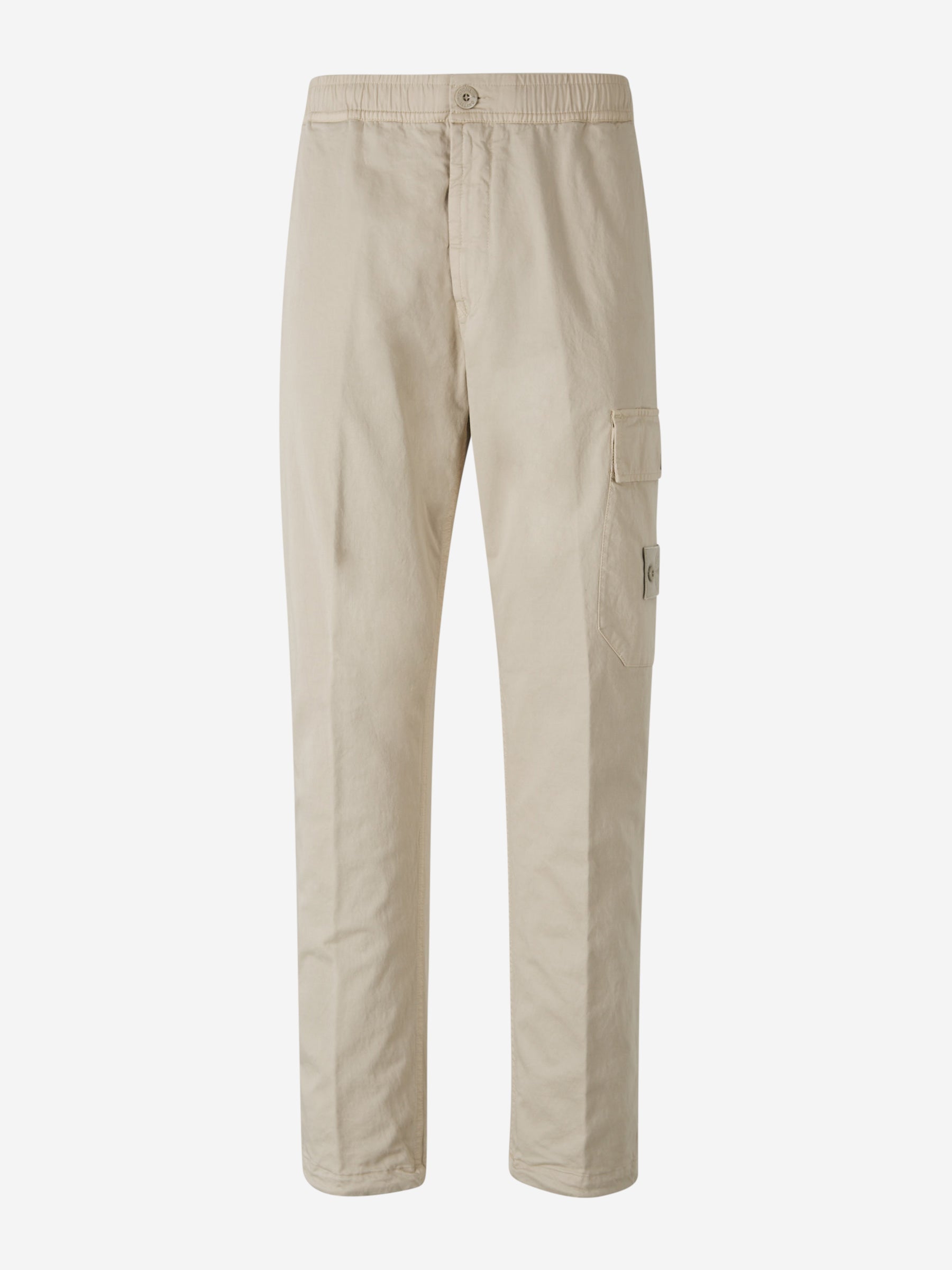 Cotton Cargo Trousers Stone island оригінал – Купити в Україні – боковий вид
