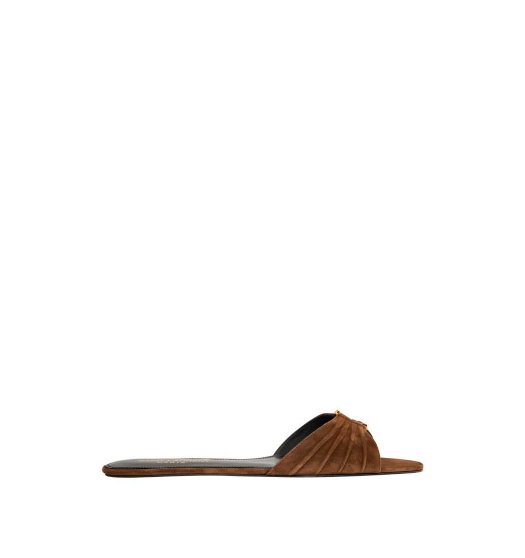Оригінальна Babylone Suede Slides Saint laurent – боковий вид