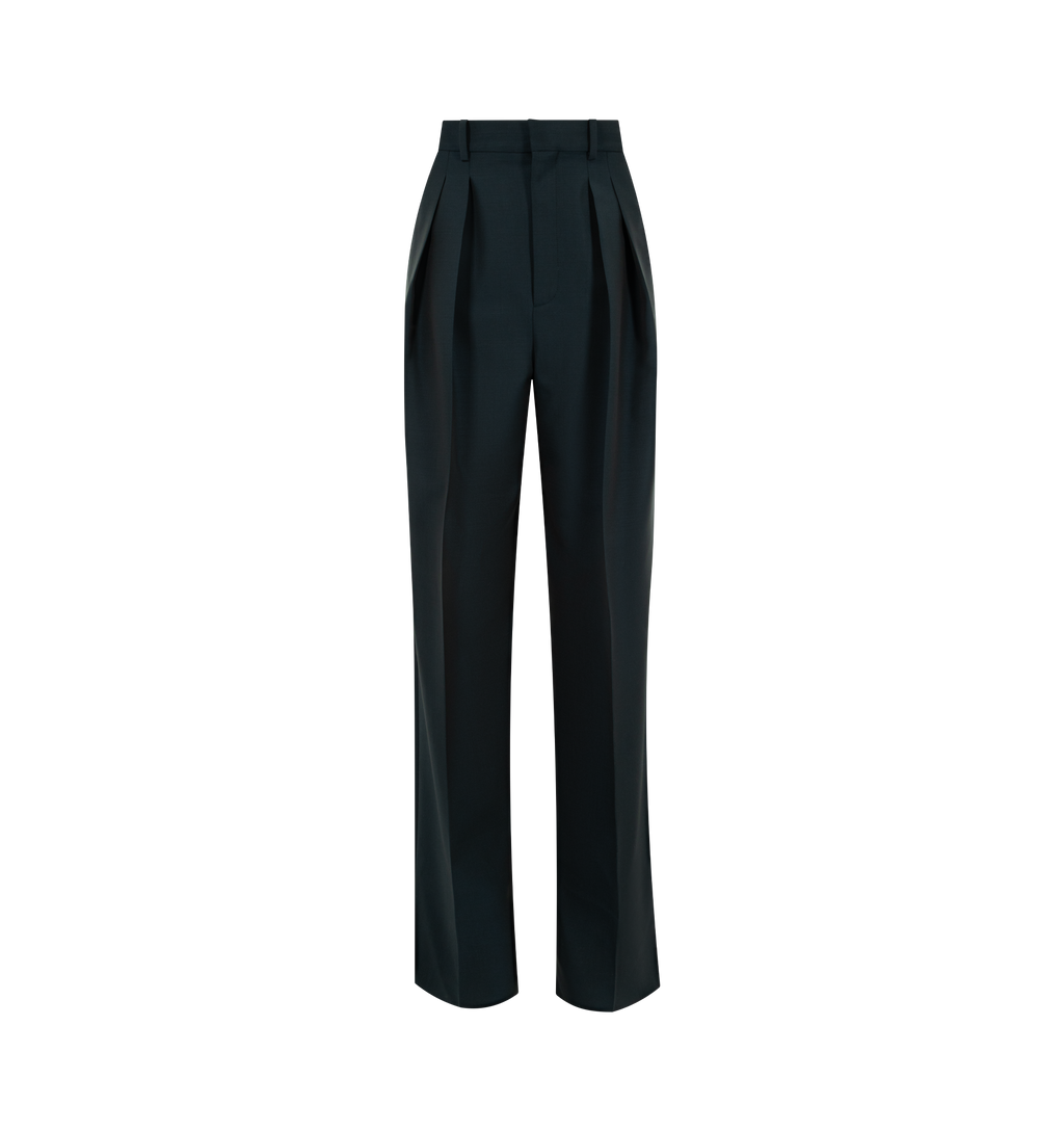 Wide Leg Pant Saint laurent – Гарантія оригінальності – боковий вид