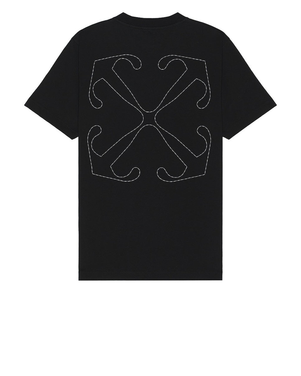 Stitch Arrangement Slim T-Shirt Off-white оригінал – Купити в Україні – вид ззаду