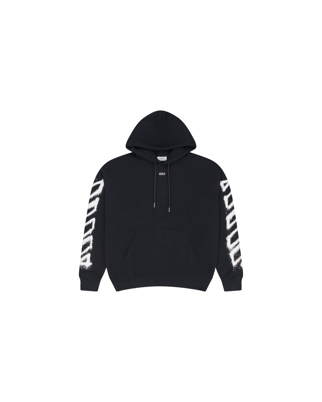 Spray Arrow Hoodie Off-white оригінал – Купити в Україні – боковий вид