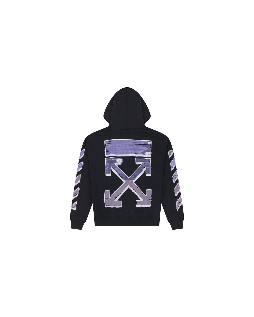 Marker Arrow Hoodie Off-white оригінал – Купити в Україні – вид ззаду