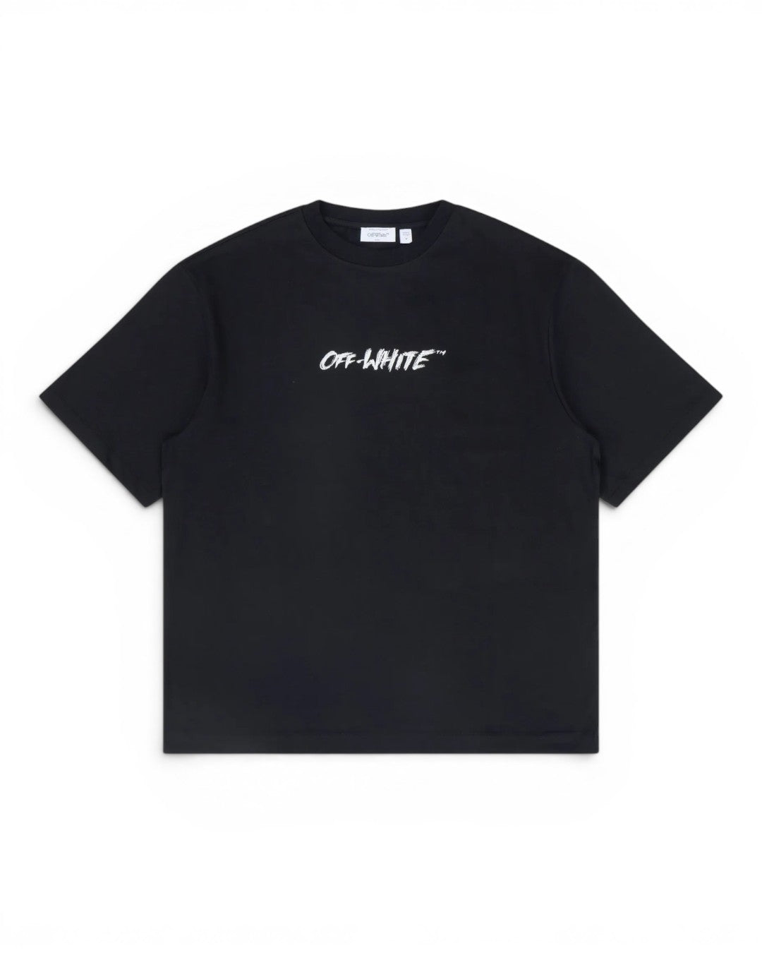 Chalk Arrow T-Shirt Off-white оригінал – Купити в Україні – вид спереду - OFF-WHITE