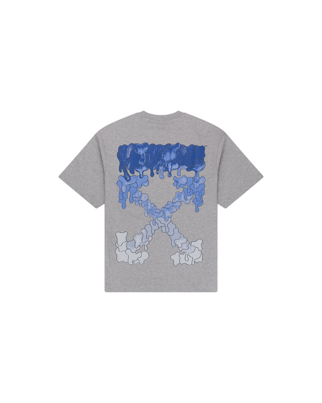 Skate Fit Dripping Arrow T-Shirt Off-white оригінал – Купити в Україні – вид ззаду