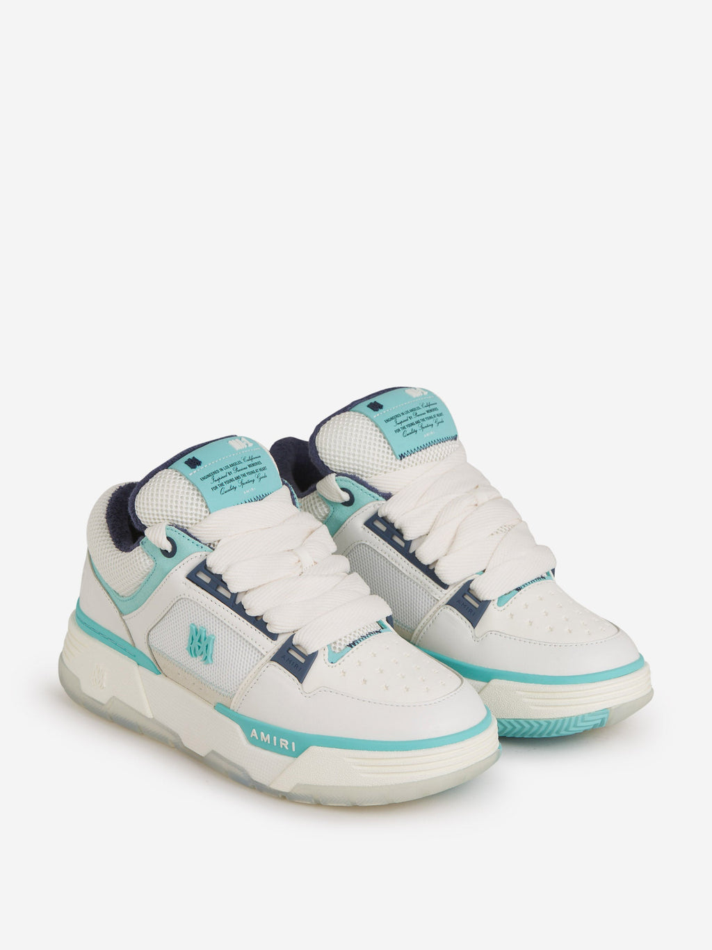 Оригінальна Leather Ma-1 Sneakers Amiri – вид ззаду