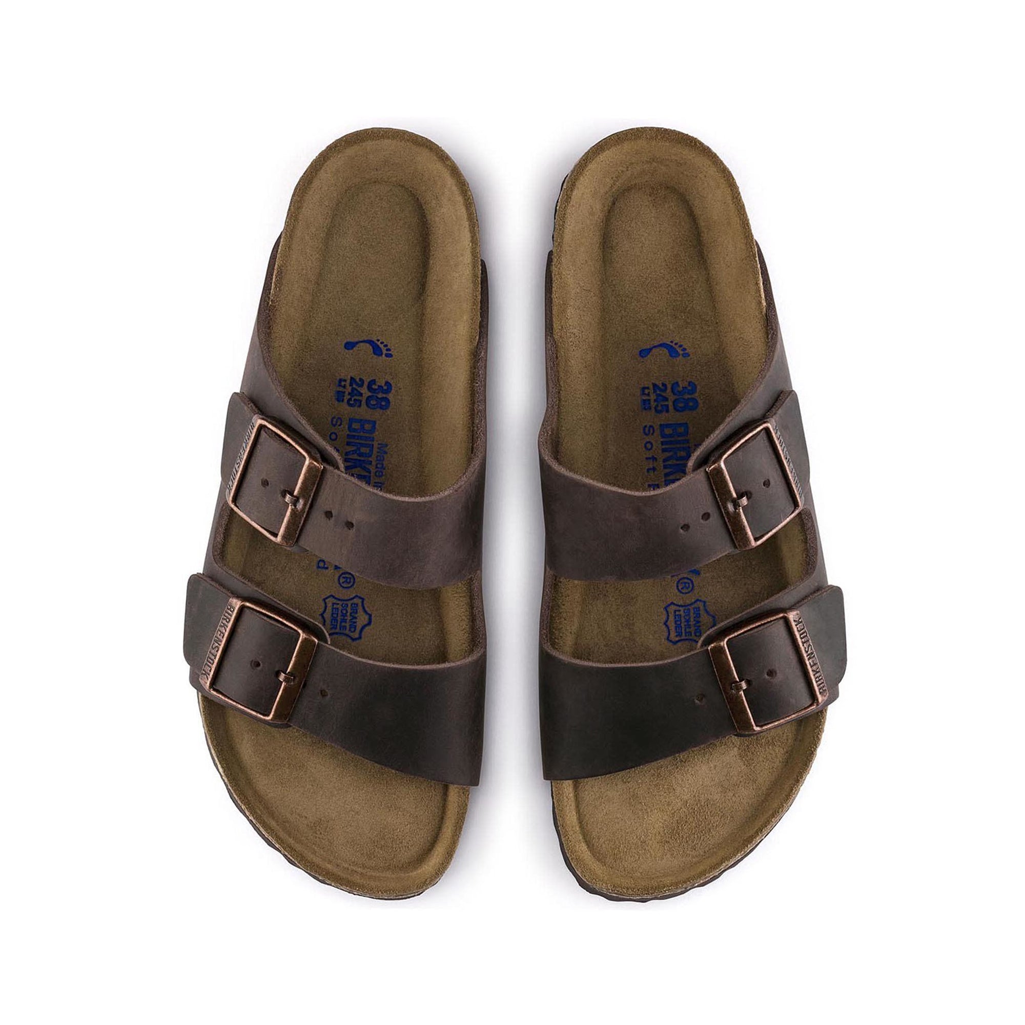 Оригінальна Arizona Soft Footbed Sandal BIRKENSTOCK – вид ззаду