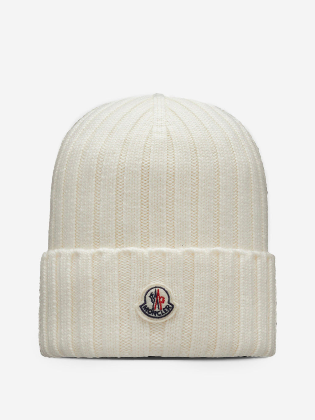 Wool Logo Beanie Moncler – Гарантія оригінальності – боковий вид