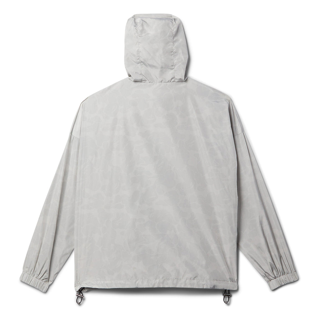 Оригінальна Solid Color Nylon Hooded Jacket A bathing ape – вид ззаду