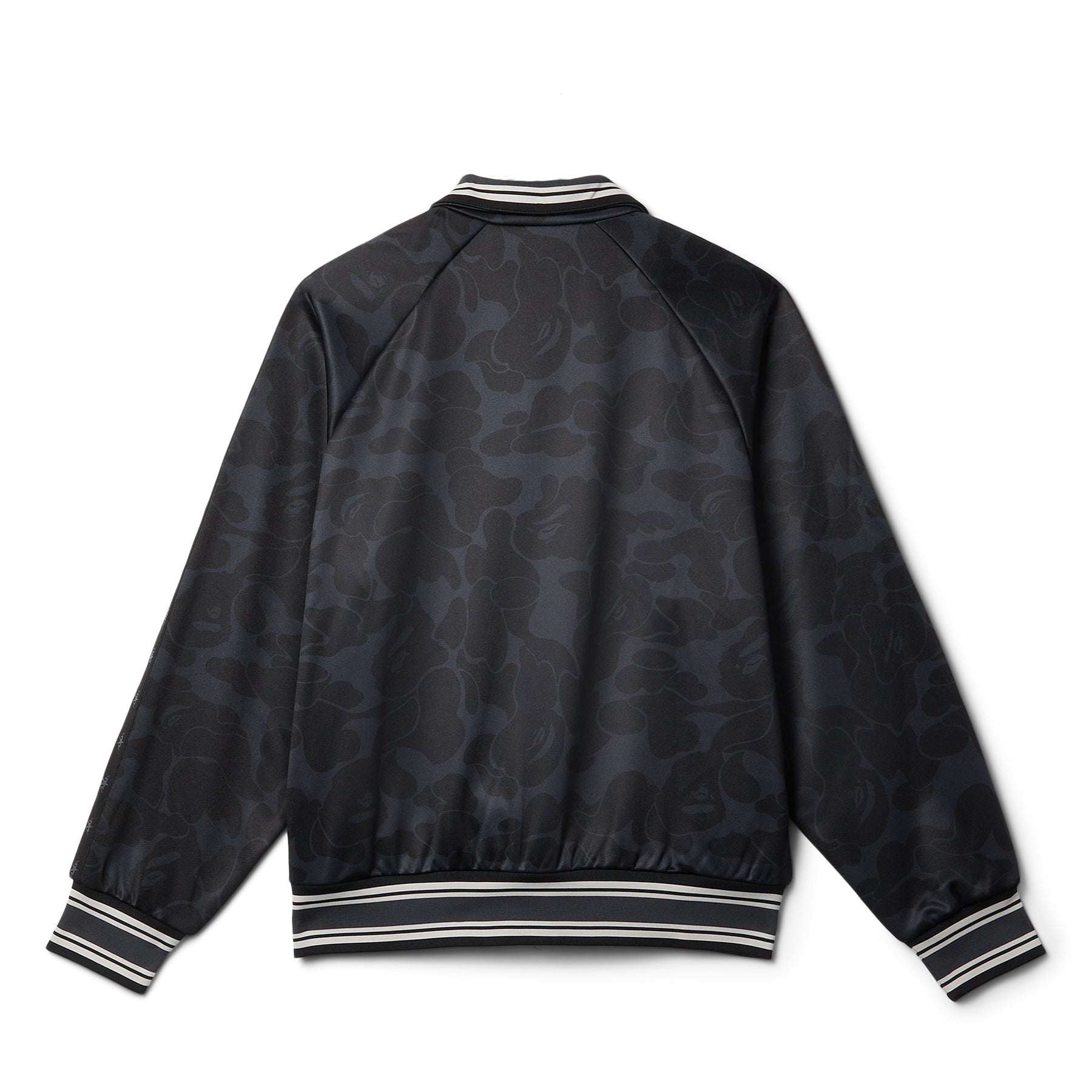 Оригінальна Solid Camo Bathing Ape Logo Relaxed Fit Track Jacket A bathing ape – вид ззаду