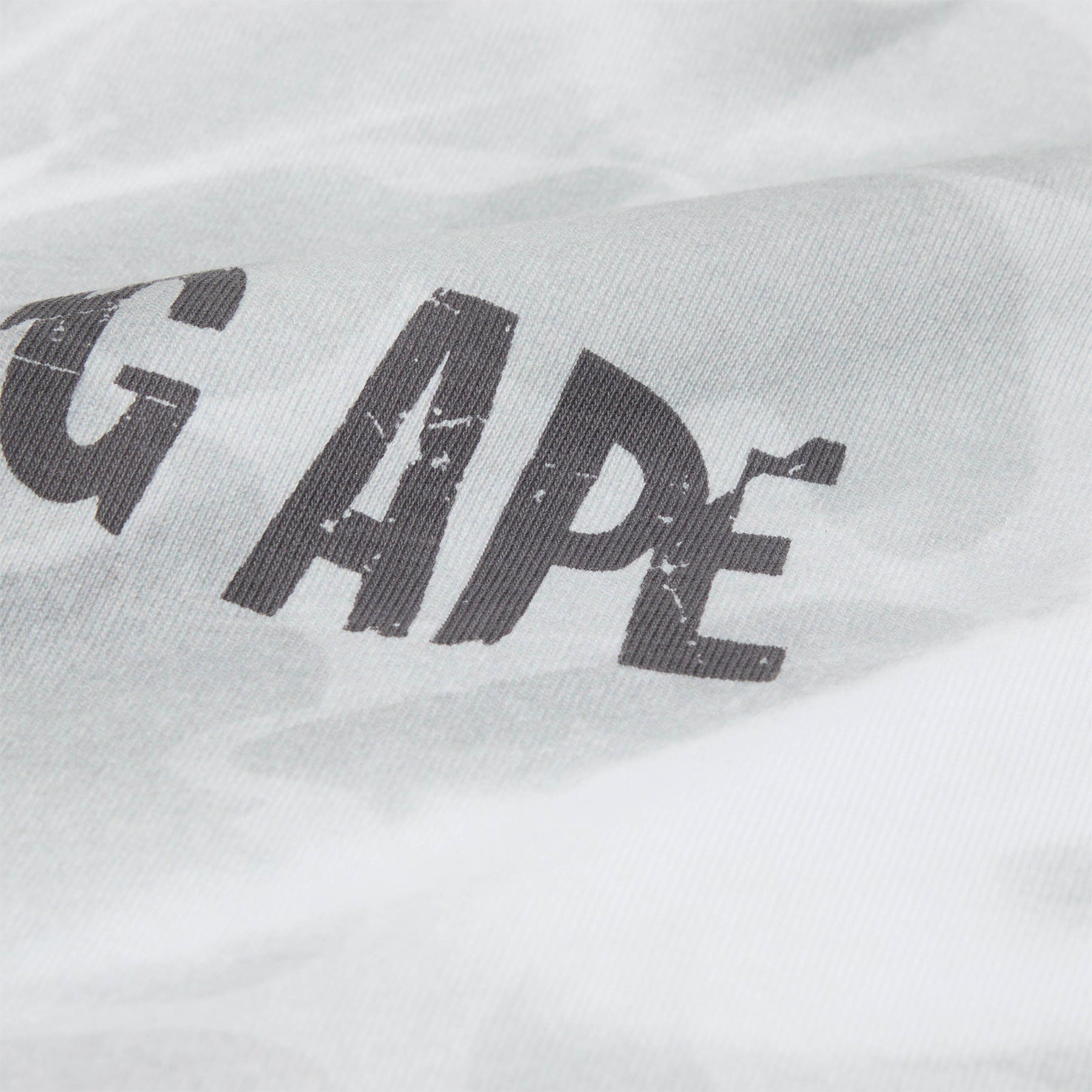 Overall Print Logo Relaxed Fit Tee A bathing ape – Гарантія оригінальності – детальний вид