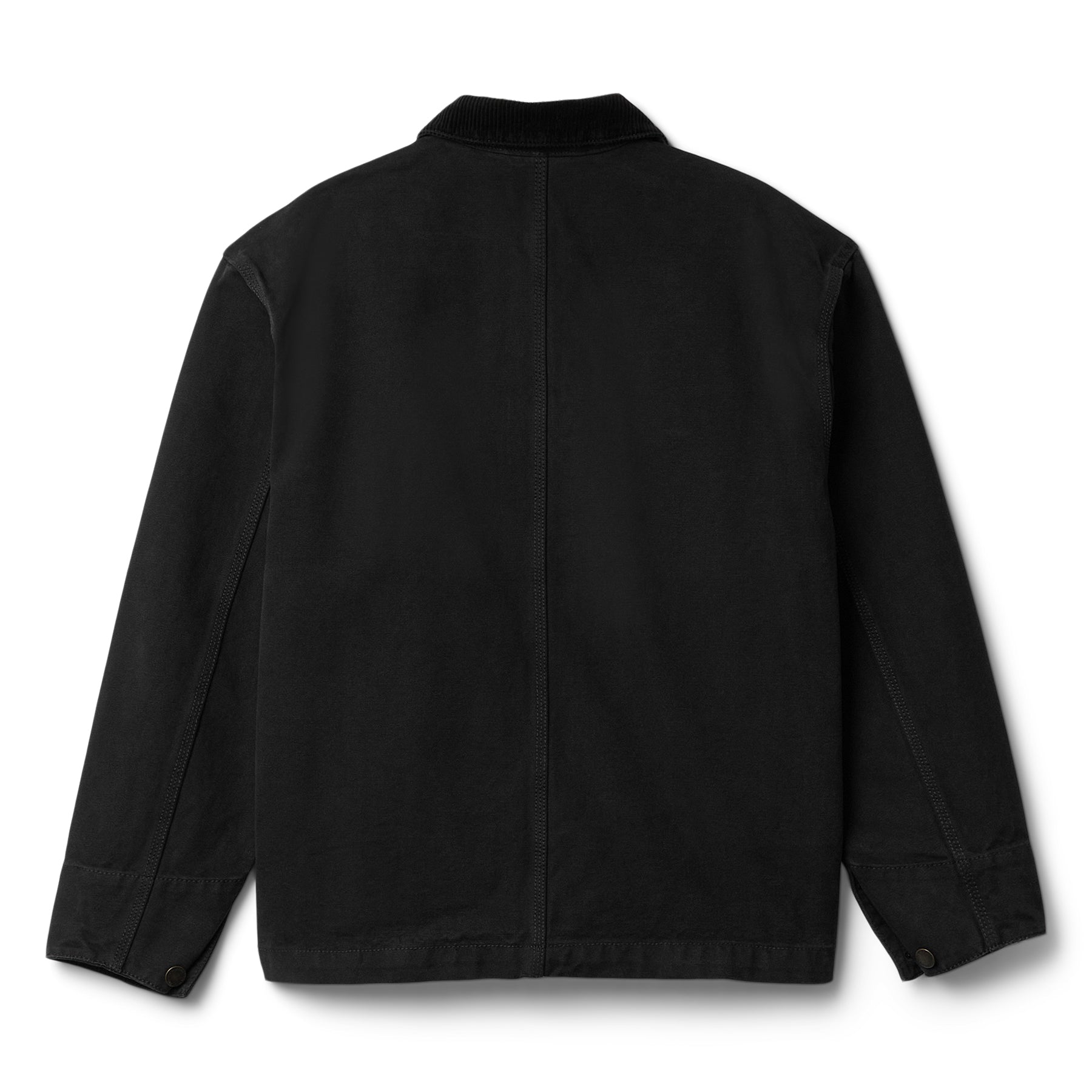 Оригінальна Line Camo Jacquard Patched Pocket Garment Dye Work Jacket A bathing ape – вид ззаду