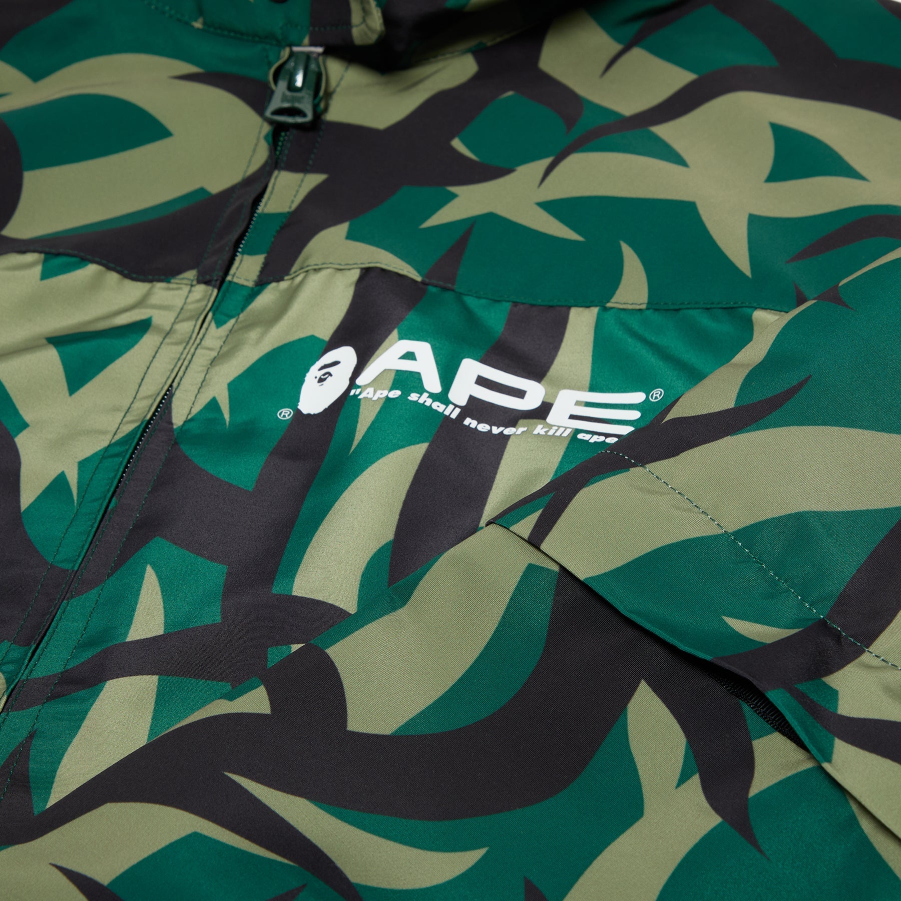 Trial Camo Rain Jacket A bathing ape оригінал – Купити в Україні – детальний вид