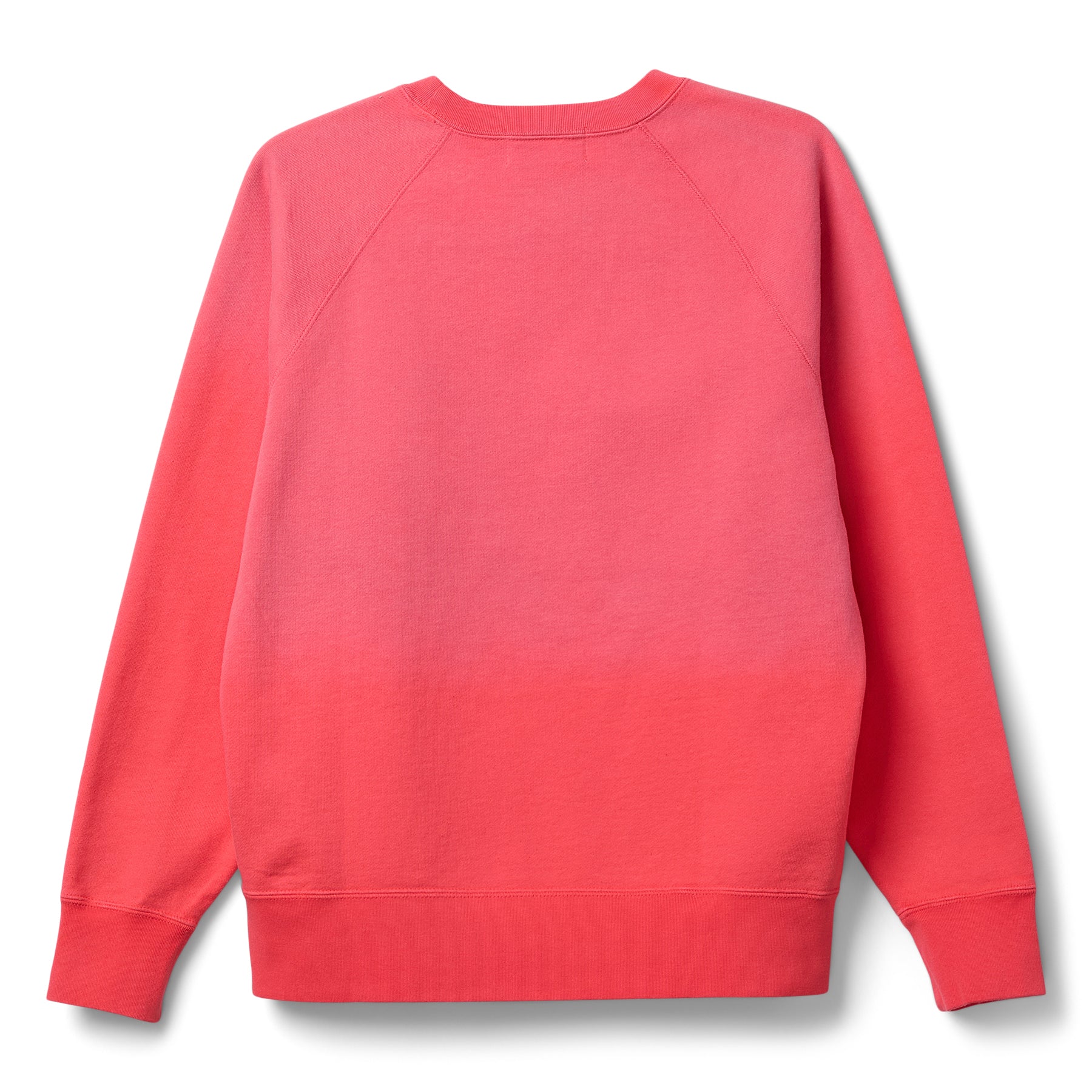 Washed Effect Crewneck Sweatshirt A bathing ape – Гарантія оригінальності – вид ззаду
