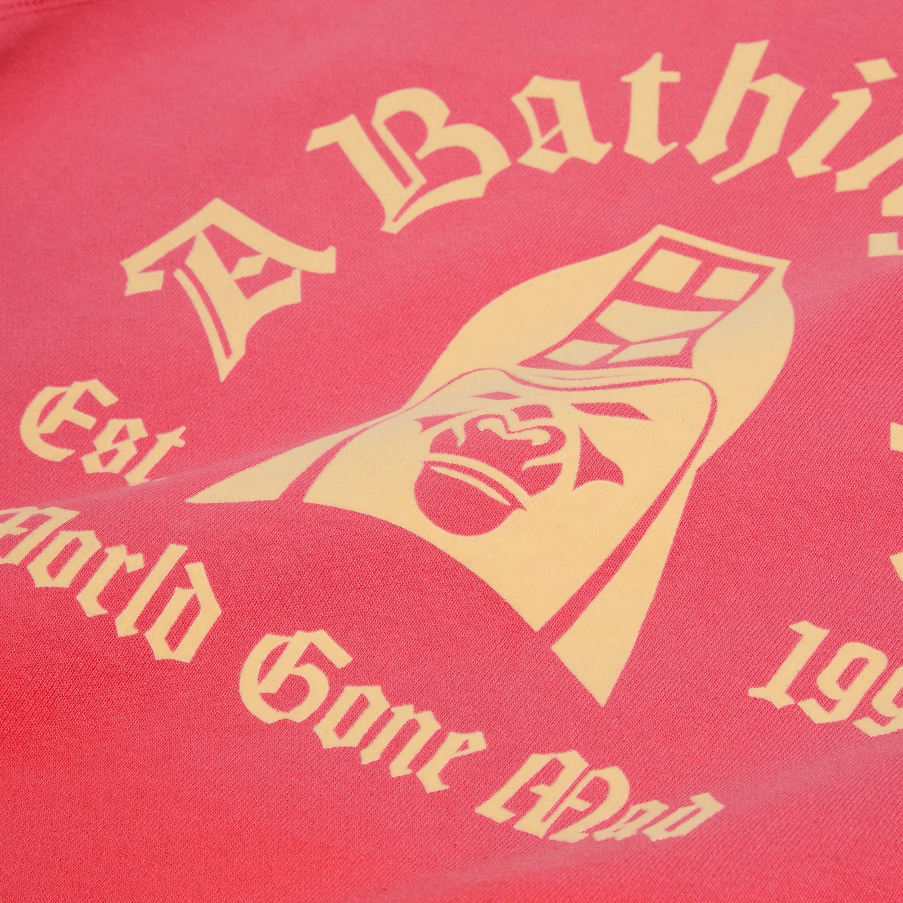 Washed Effect Crewneck Sweatshirt A bathing ape – Гарантія оригінальності – детальний вид