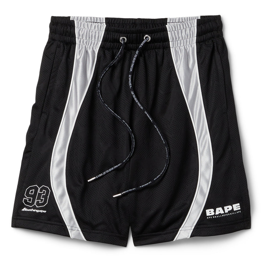 Solid Camo Jacquard Multilogo Relaxed Fit Sweat Shorts A bathing ape оригінал – Купити в Україні – боковий вид