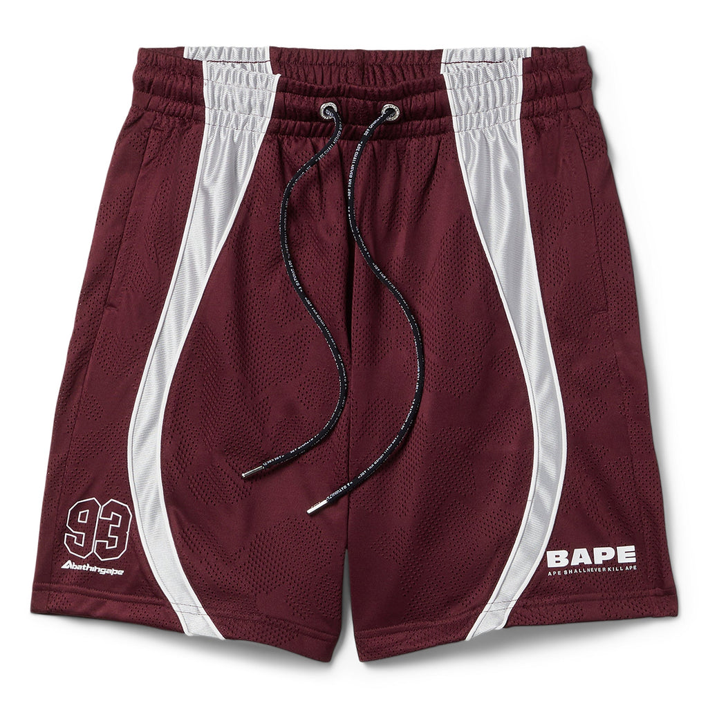 Solid Camo Jacquard Multilogo Relaxed Fit Sweat Shorts A bathing ape оригінал – Купити в Україні – боковий вид