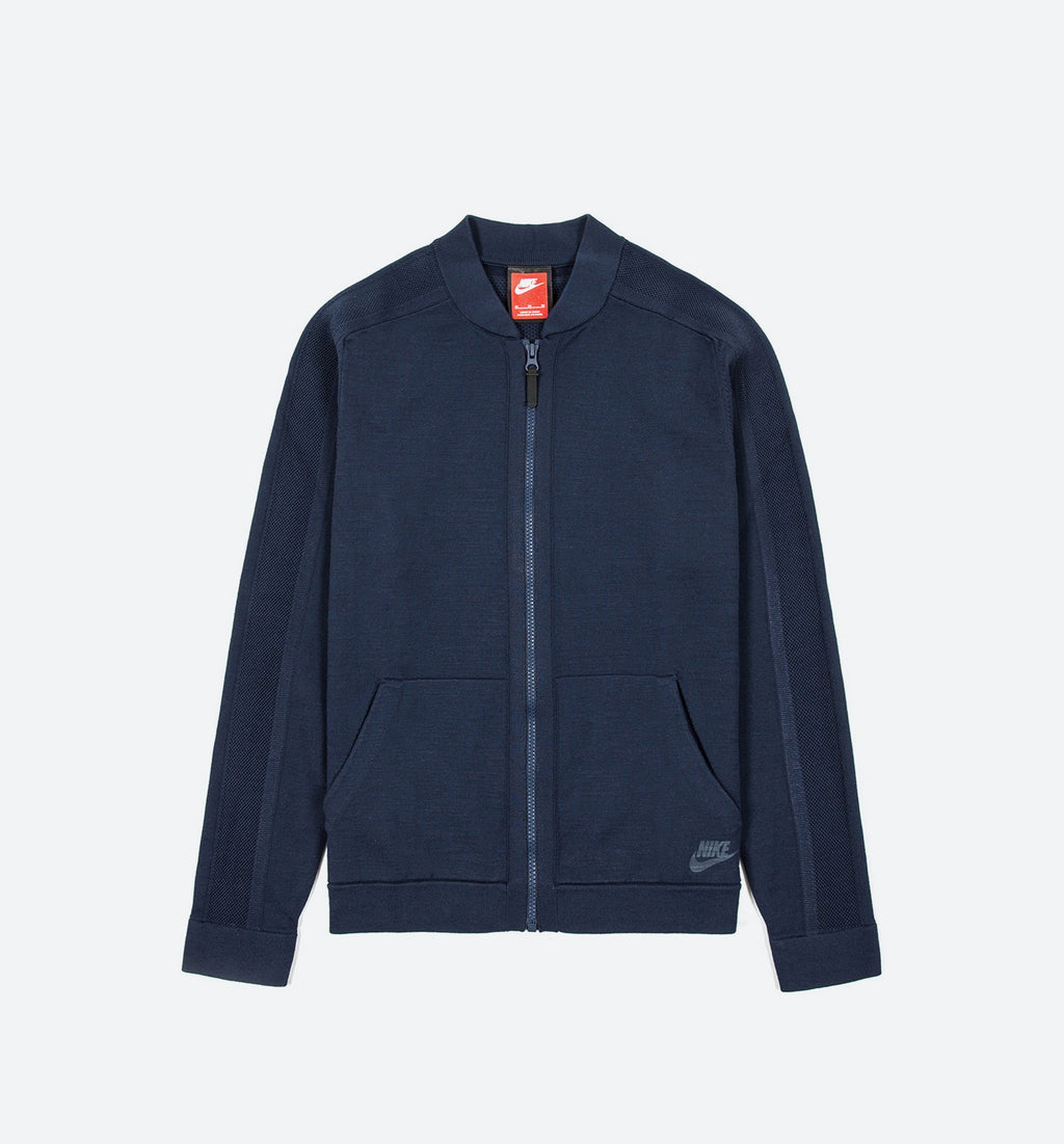 Sportswear Tech Knit Bomber Jacket Womens Nike – Гарантія оригінальності – боковий вид