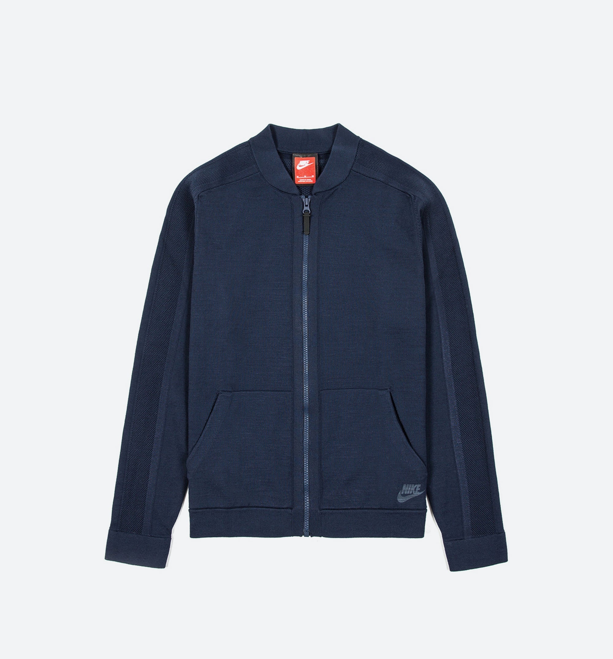 Sportswear Tech Knit Bomber Jacket Womens Nike – Гарантія оригінальності – боковий вид - NIKE