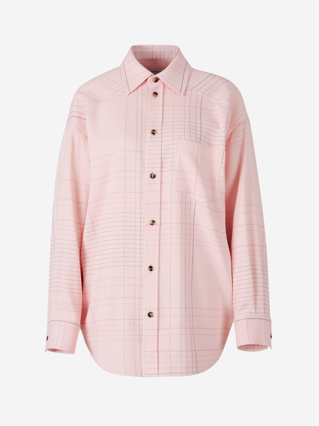 Оригінальна Viscose Notebook Shirt Bottega veneta – боковий вид