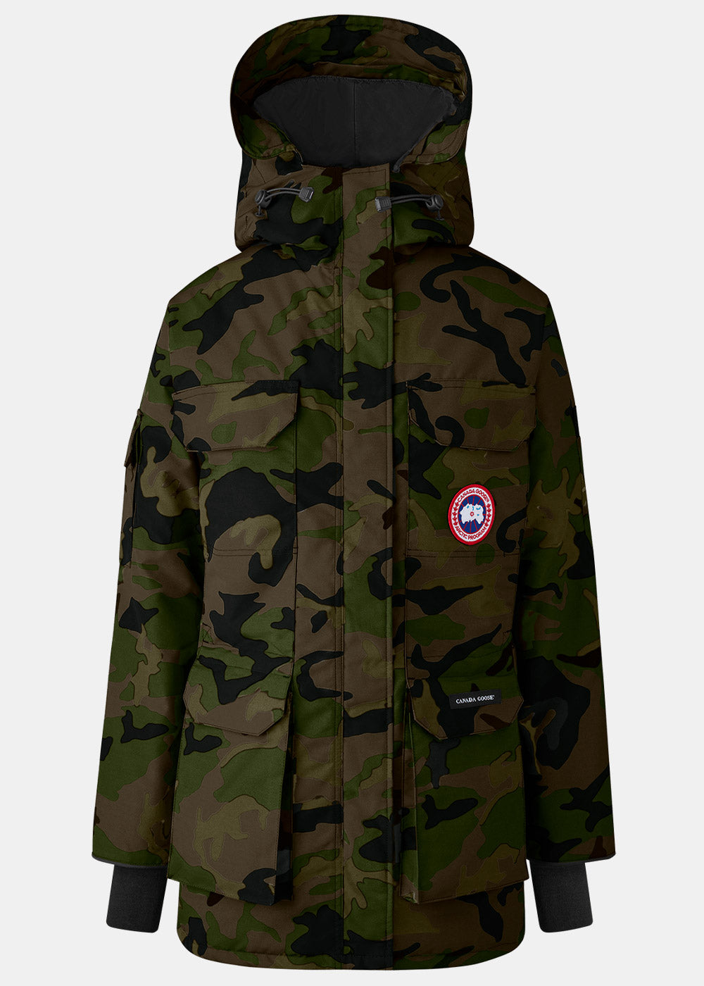 Оригінальна Classic Camo Expedition Down Parka Canada goose – боковий вид